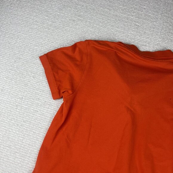 Paul & Shark Yachting Mens Sz Large Polo Orange Made in Italy - Picture 12 of 15